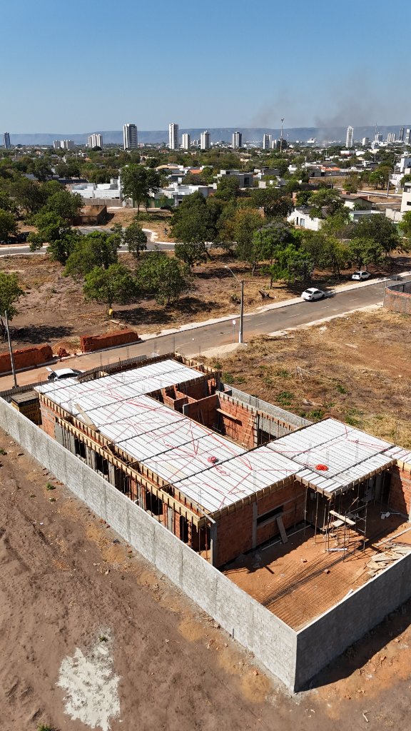 Obra de laje treliçada em Palmas, Tocantins